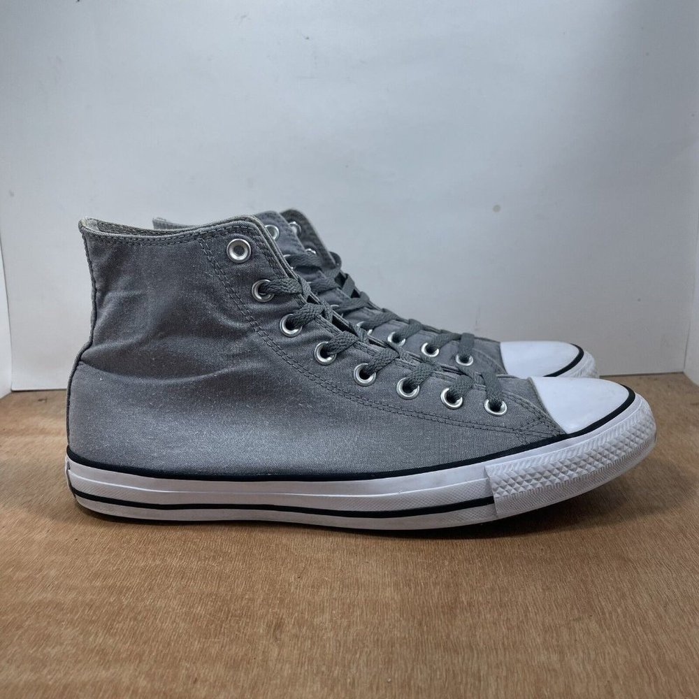 Converse Chuck Taylor All Star Men Size 10.5 Grey High Top Shoes Sneakers